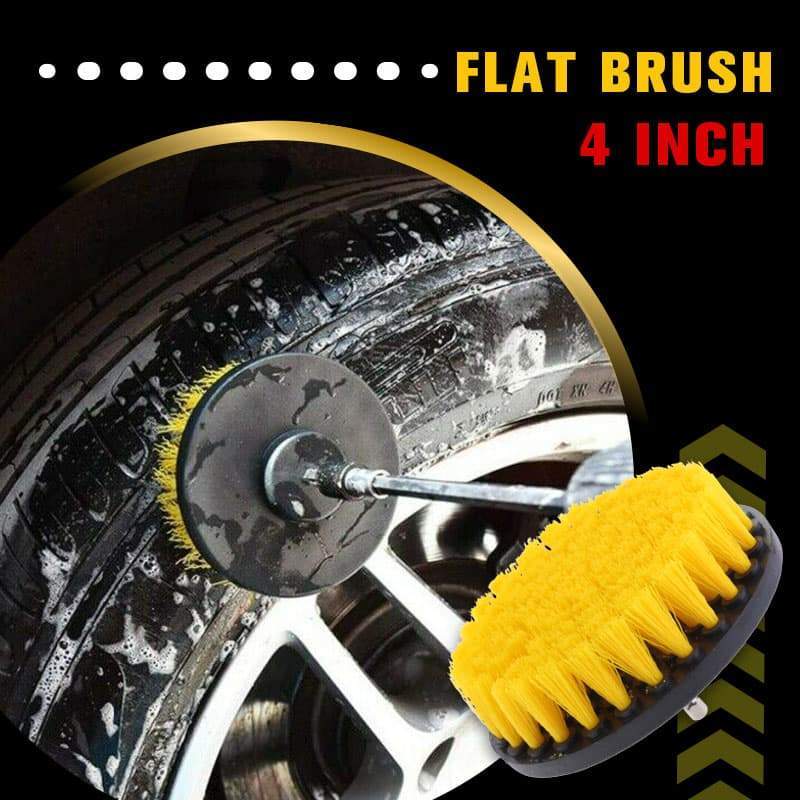 Power Scrubber Brush(Set of 3)-3