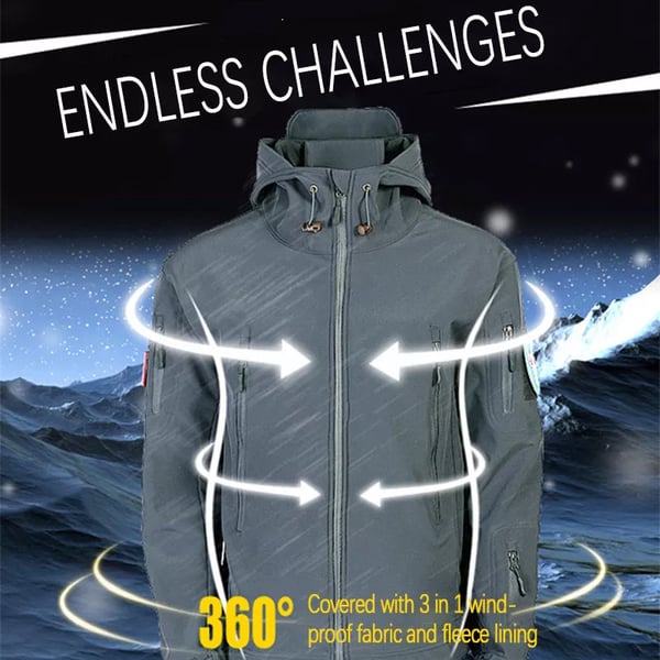 đ„Innovative wasserdichte Jacke: SchĂŒtzen Sie sich auf stilvolle Weise vor jedem Wetter! ăFreie Lieferungăđ„