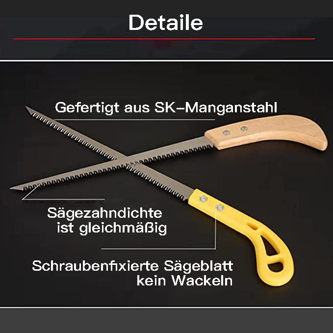 Tragbare Handsäge für den Außenbereich