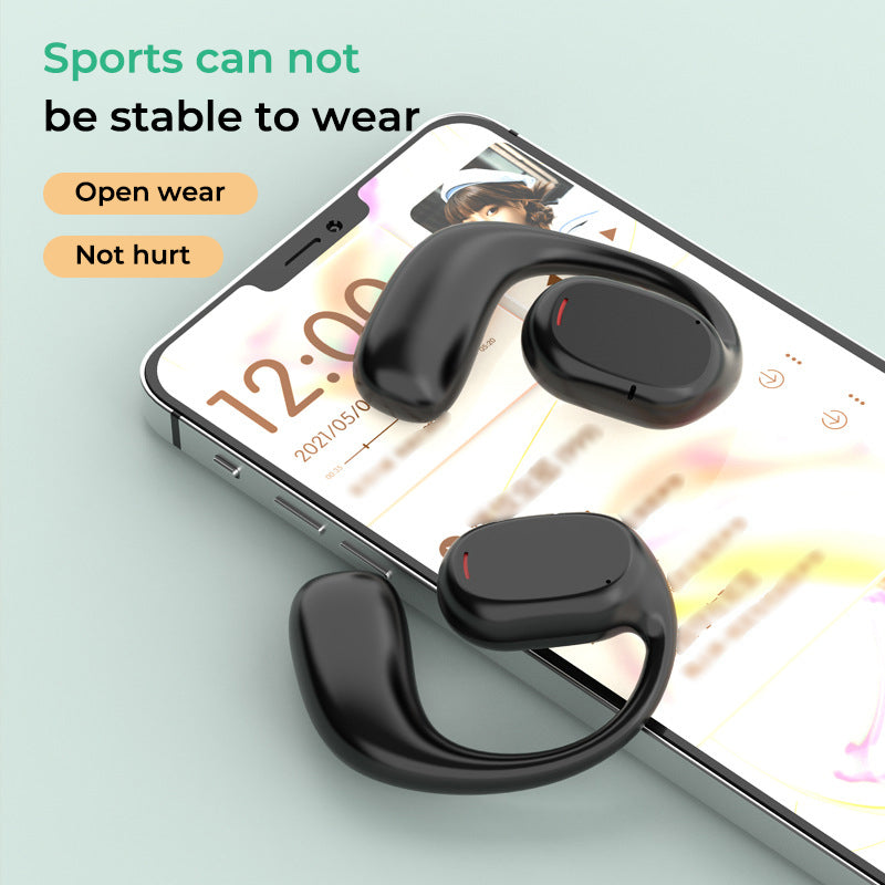 🎧Ideales Geschenk - Kabelloser Bluetooth-Kopfhörer zum Aufhängen am Ohr