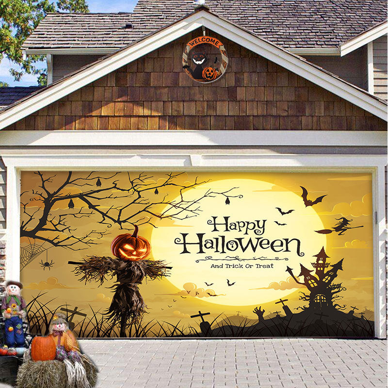 Last Day Sale 49% OFF - Halloween 2023 Garage Door Decoration