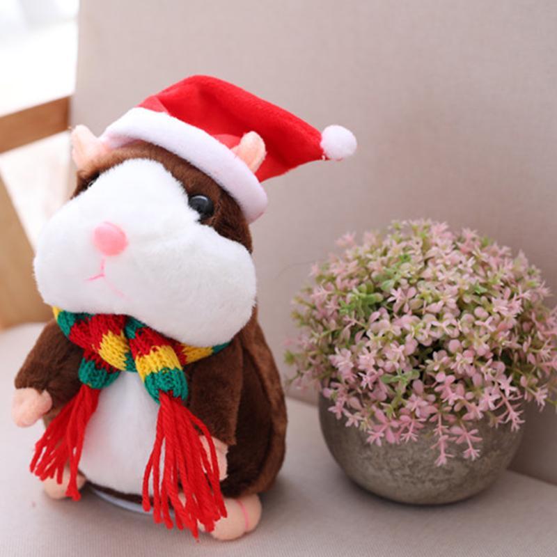 Liebenswürdiges sprechendes Hamsterspielzeug + Neue Weihnachtsausgabe