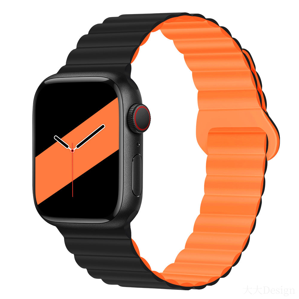 Anwendbar für Apple iwatch( Alle Serien) Zweiseitiges Magnetarmband
