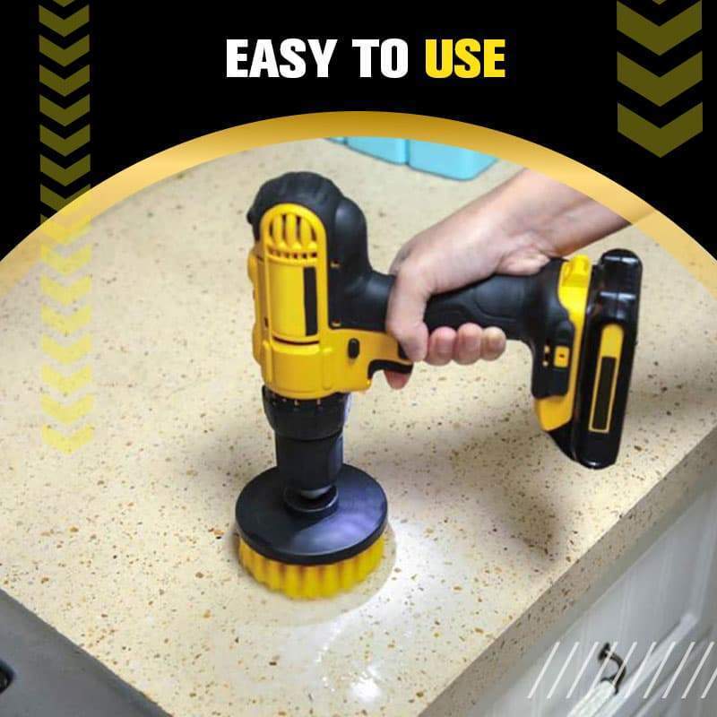Power Scrubber Brush(Set of 3)-4