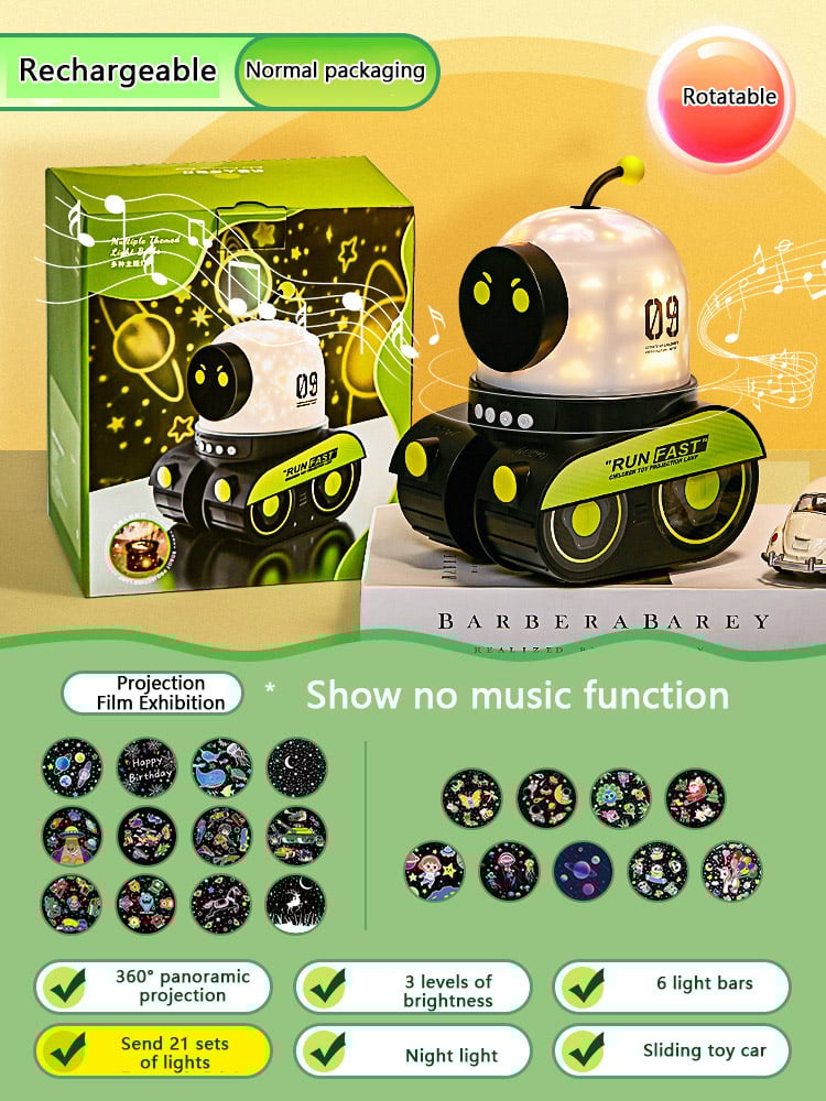 💝Bestes Geschenk💝Roboter Stern Projektionslampe🔥Kostenloser Versand🔥