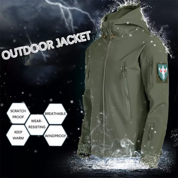 đ„Innovative wasserdichte Jacke: SchĂŒtzen Sie sich auf stilvolle Weise vor jedem Wetter! ăFreie Lieferungăđ„
