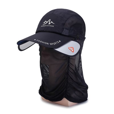 HOT SALE!Retractable Krempe Outdoor/Fischen/Reiten/Klettern Sonnenschutz Hut