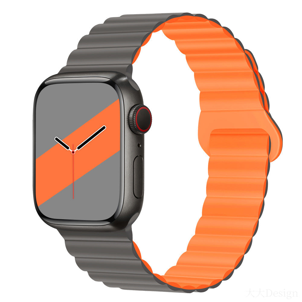 Anwendbar für Apple iwatch( Alle Serien) Zweiseitiges Magnetarmband