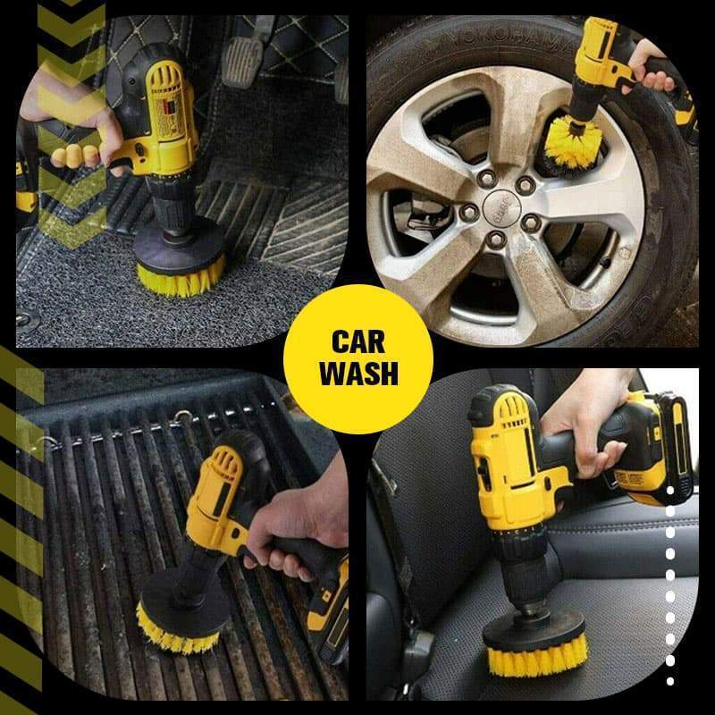 Power Scrubber Brush(Set of 3)-5