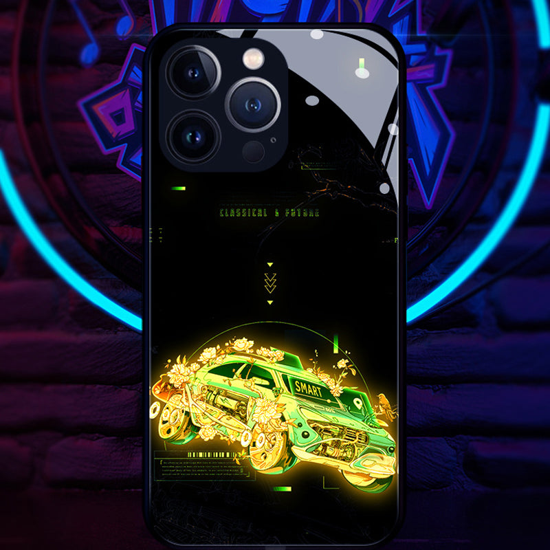 Intelligente Sound-Steuerung Light-Up Handyhülle für iPhone
