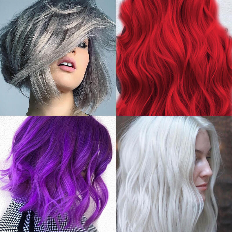 Haare einfärben
