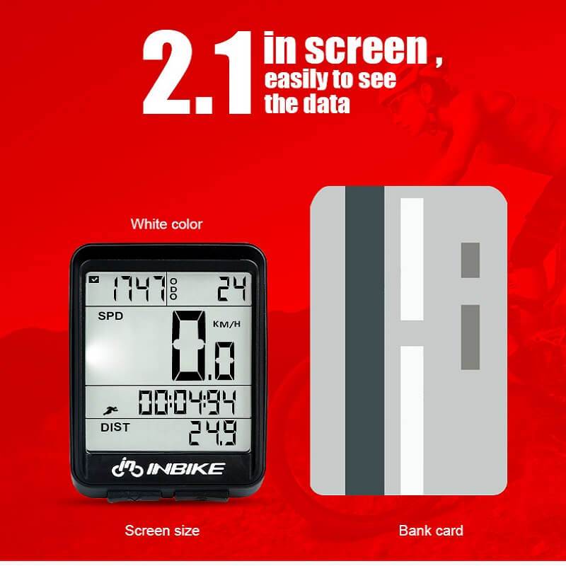 Drahtloser Fahrrad-Tachometer Kilometerzähler
