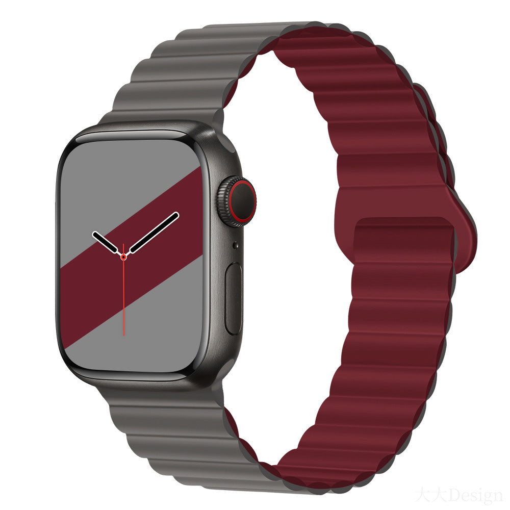 Anwendbar für Apple iwatch( Alle Serien) Zweiseitiges Magnetarmband
