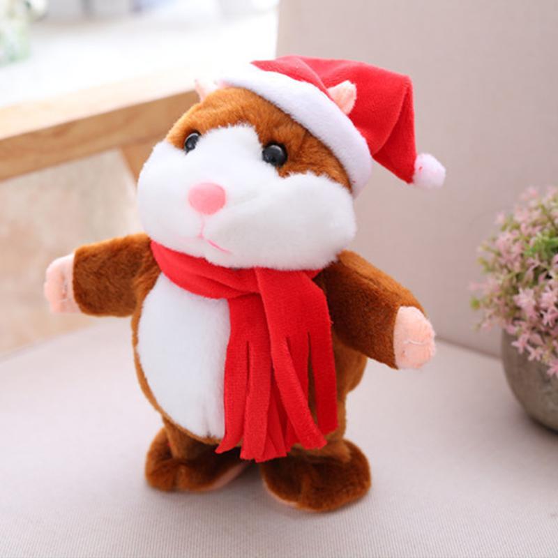 Liebenswürdiges sprechendes Hamsterspielzeug + Neue Weihnachtsausgabe