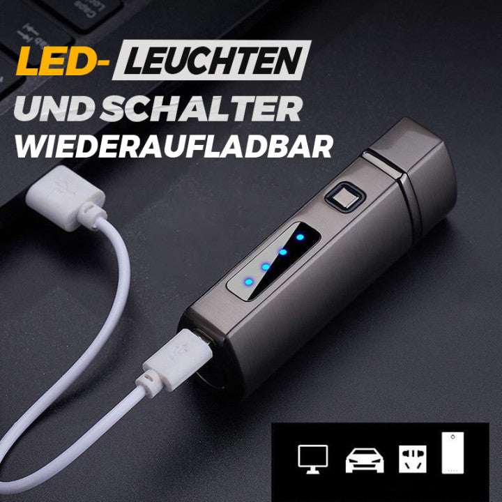 🔥Letzter Tag 49% Rabatt🔥 Dreifach-Jet-Flammen-Feuerzeug