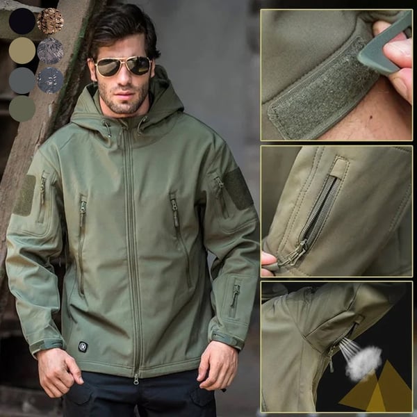 đ„Innovative wasserdichte Jacke: SchĂŒtzen Sie sich auf stilvolle Weise vor jedem Wetter! ăFreie Lieferungăđ„