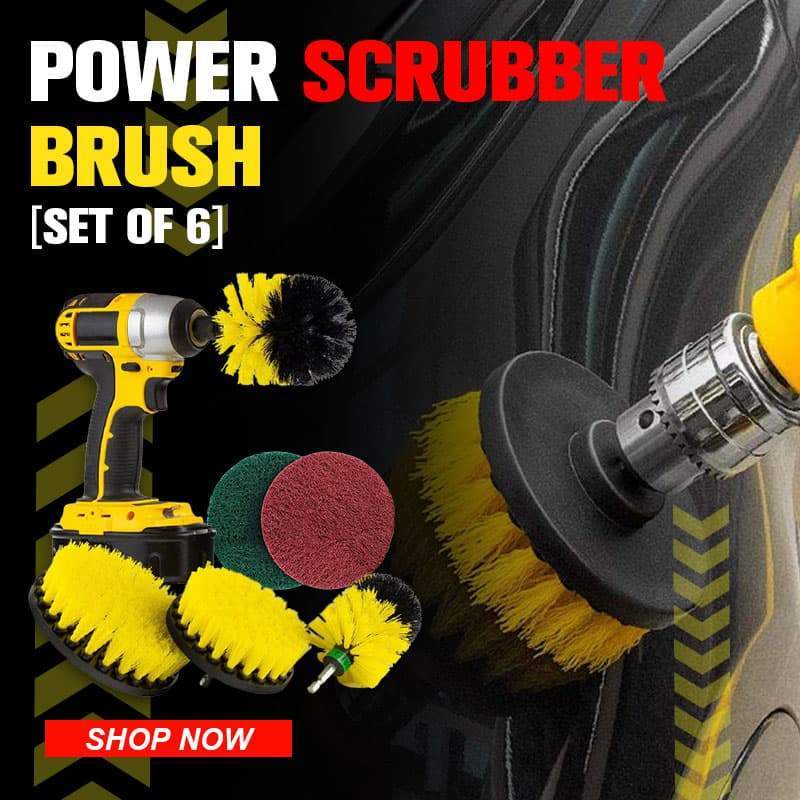 Power Scrubber Brush(Set of 3)-7
