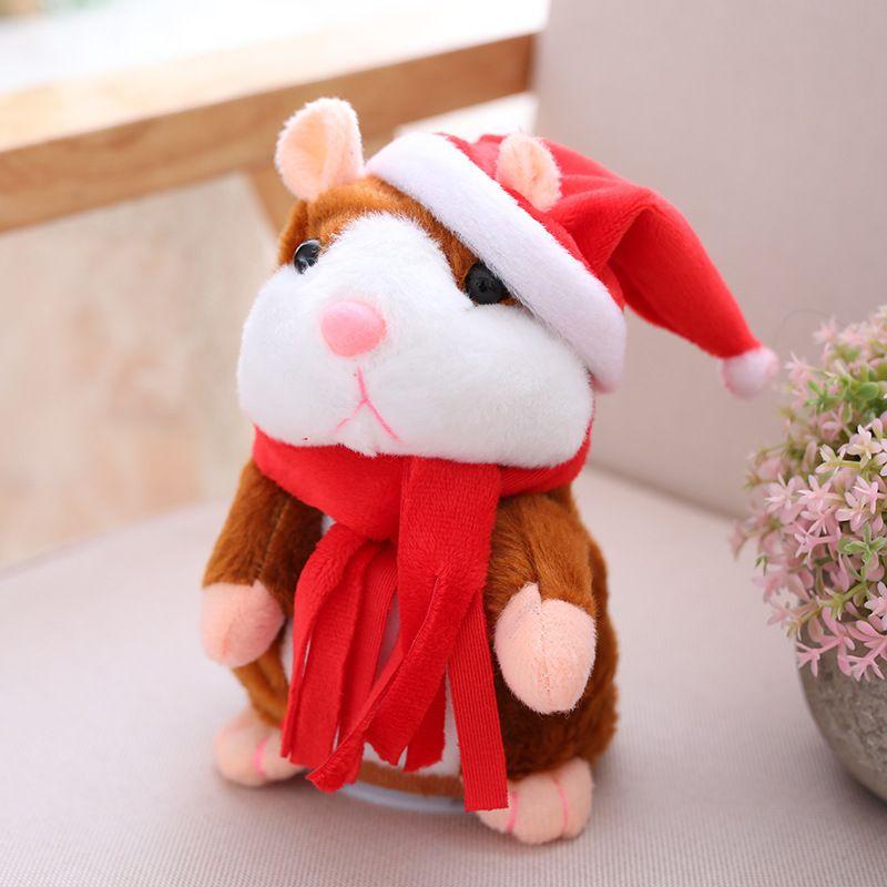 Liebenswürdiges sprechendes Hamsterspielzeug + Neue Weihnachtsausgabe