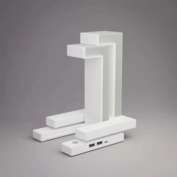 Schwebendes Lampe mit kabelloser Aufladung