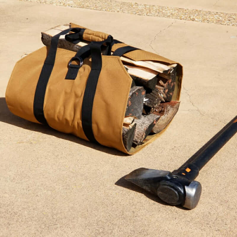 Neues Produkt-Tragbare Tasche zur Aufbewahrung von Brennholz
