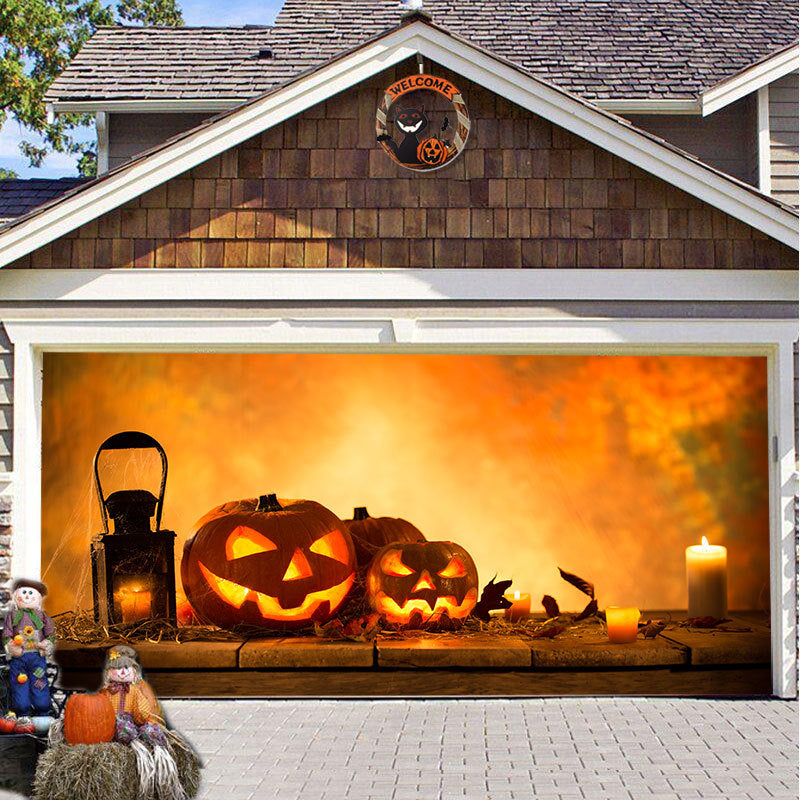 Last Day Sale 49% OFF - Halloween 2023 Garage Door Decoration