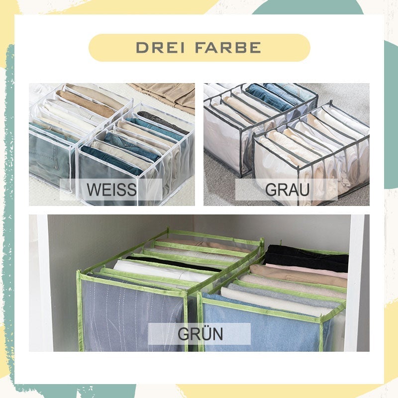 Kleidungsammler im Kleiderschrank