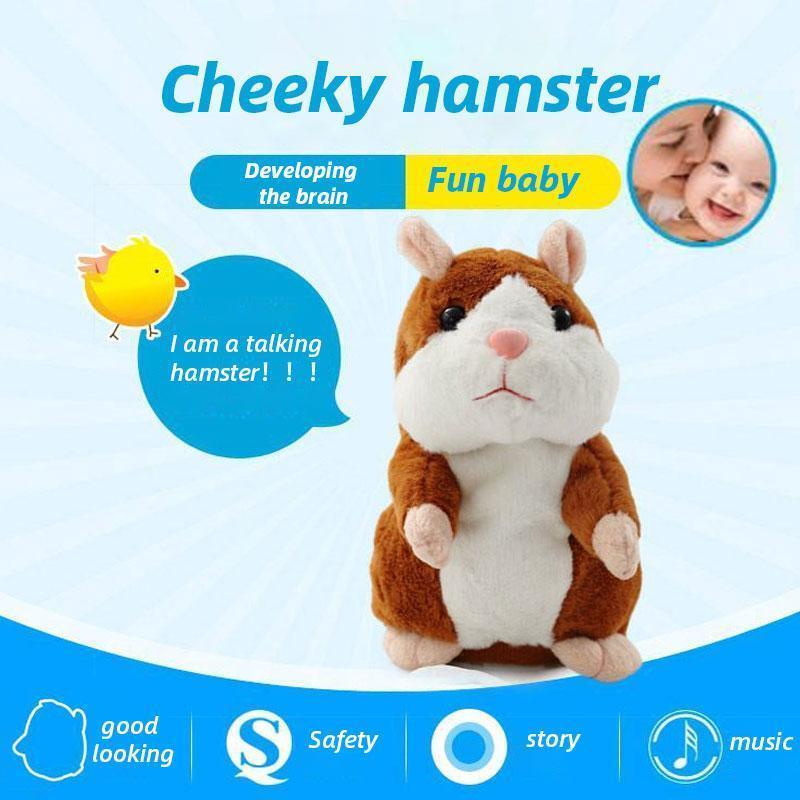 Liebenswürdiges sprechendes Hamsterspielzeug + Neue Weihnachtsausgabe