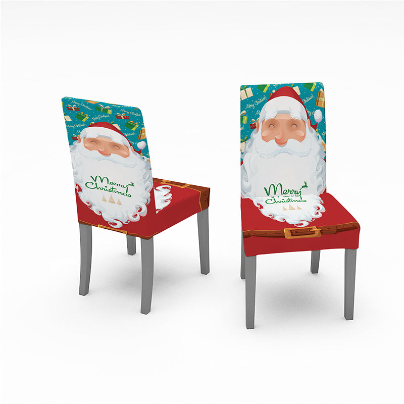 Weihnachten Tischtuch Stuhl Abdeckung Dekorationen