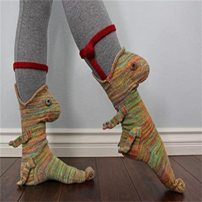 Süße Gestrickte Tiersocken * 1 Paar