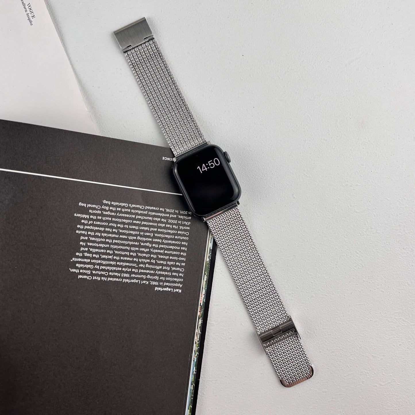 Neues Uhrenarmband aus Edelstahl