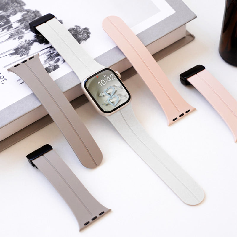 Magnetisches Silikonarmband für Apple Watch(50% OFF)