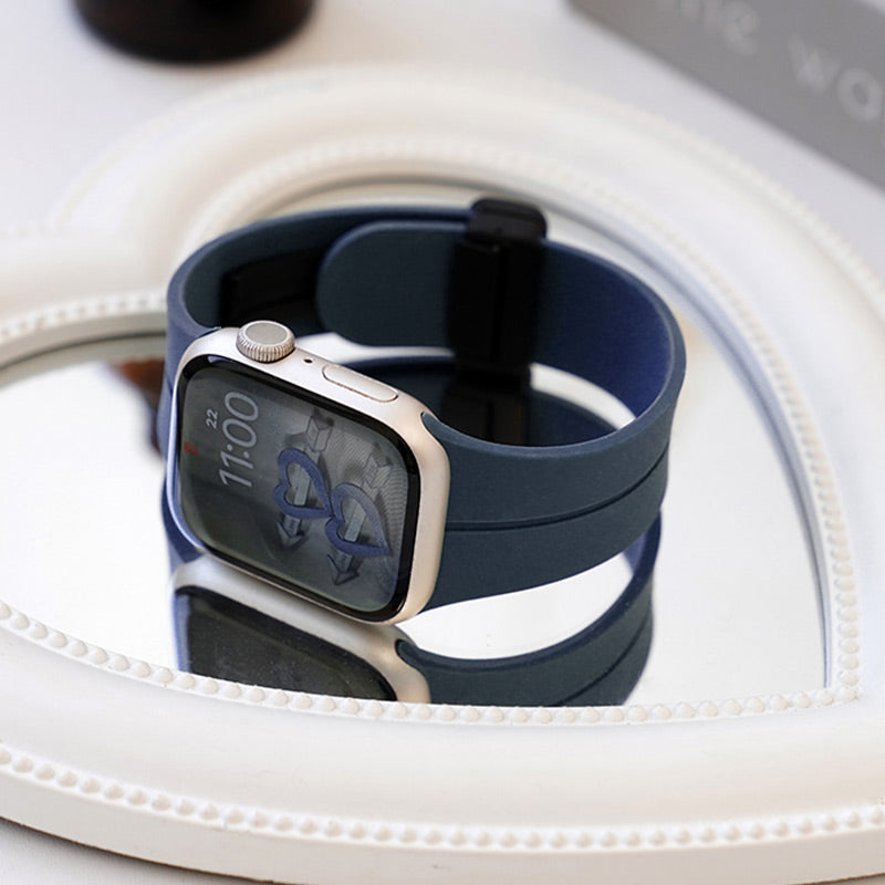 Magnetisches Silikonarmband für Apple Watch(50% OFF)
