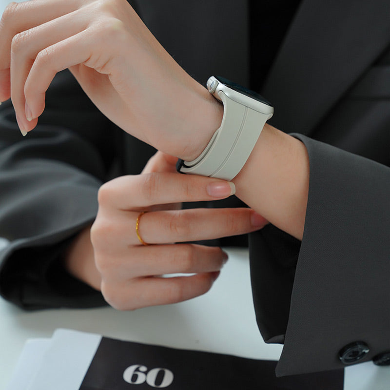 Magnetisches Silikonarmband für Apple Watch(50% OFF)