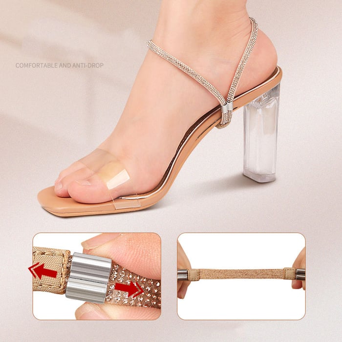 Strass-Befestigungsriemen für High Heels🎅Unverzichtbare Weihnachtsgeschenke