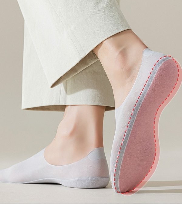 Dünne unauffällige Socken