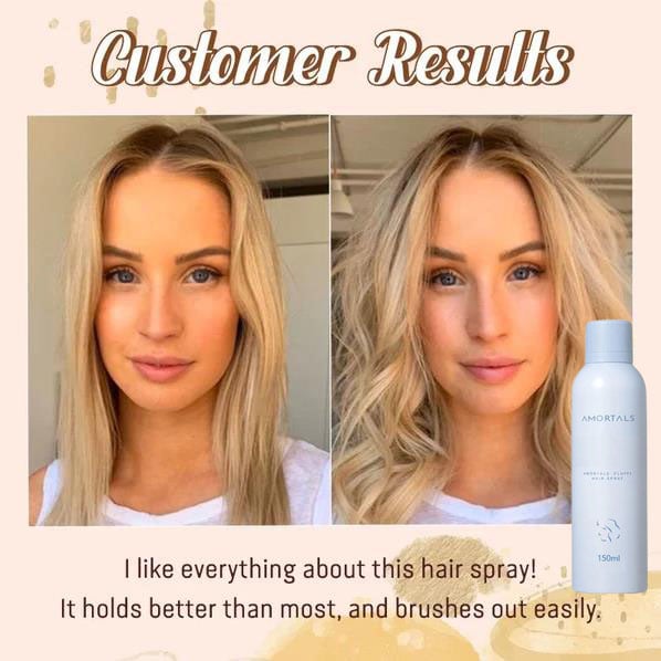 Flauschiges volumengebendes Haarspray