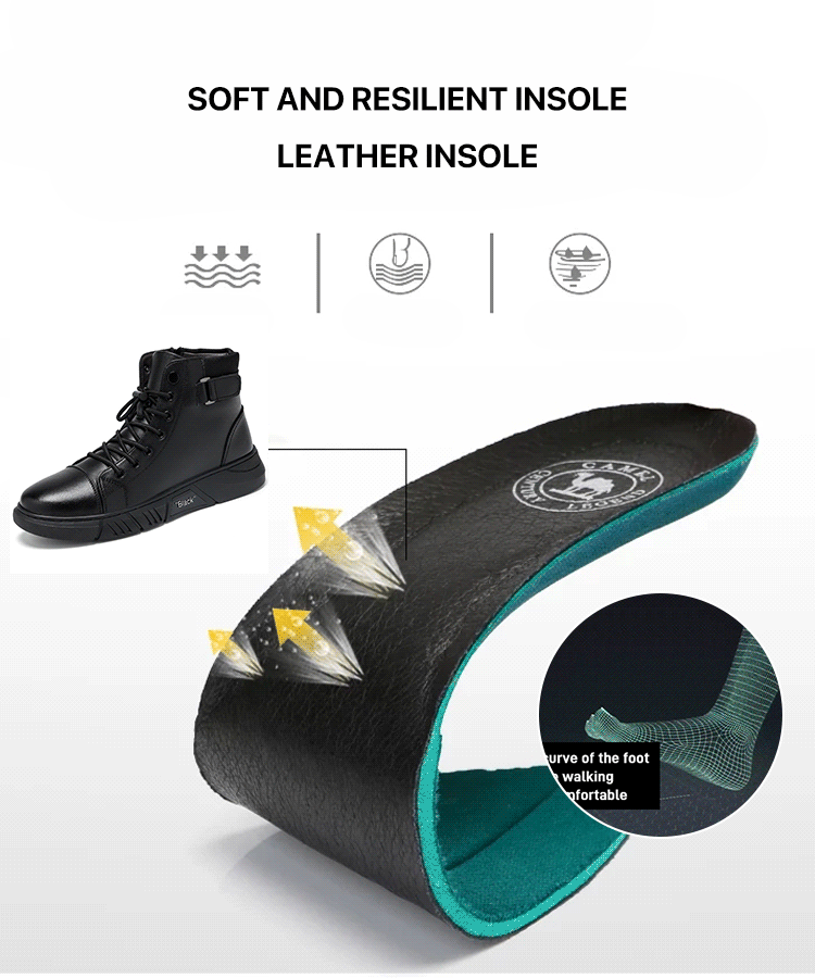 2023 Herrenstiefel aus echtem Leder