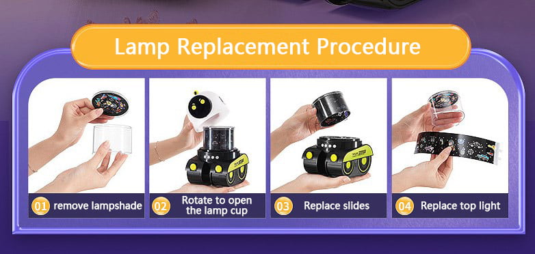 💝Bestes Geschenk💝Roboter Stern Projektionslampe🔥Kostenloser Versand🔥