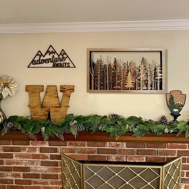 Waldtiere - Handgemachte Kunst | Besondere Kunst | 3D Kunst | Einzigartige Kunst | Naturbelassene Kunst | Seltene Kunst