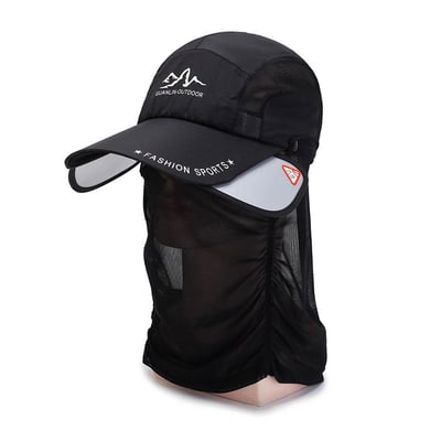 HOT SALE!Retractable Krempe Outdoor/Fischen/Reiten/Klettern Sonnenschutz Hut