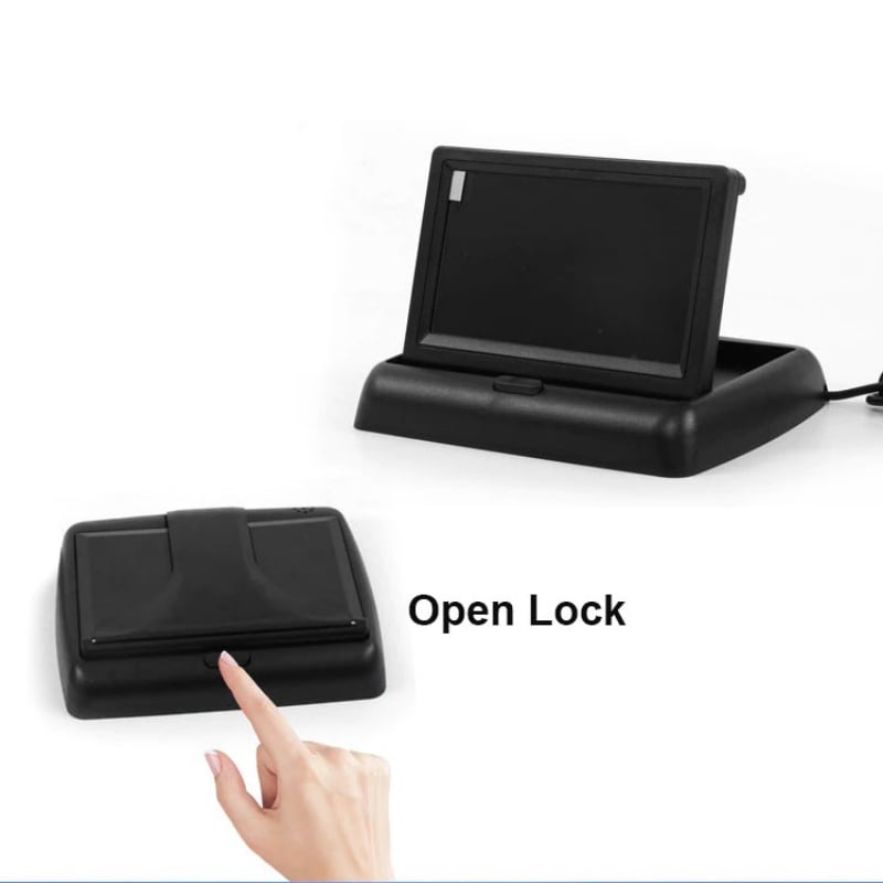 🎁 HOT SALE 🔥 Baby Autositz Rückblick Kamera Monitor Safe 4.3 "