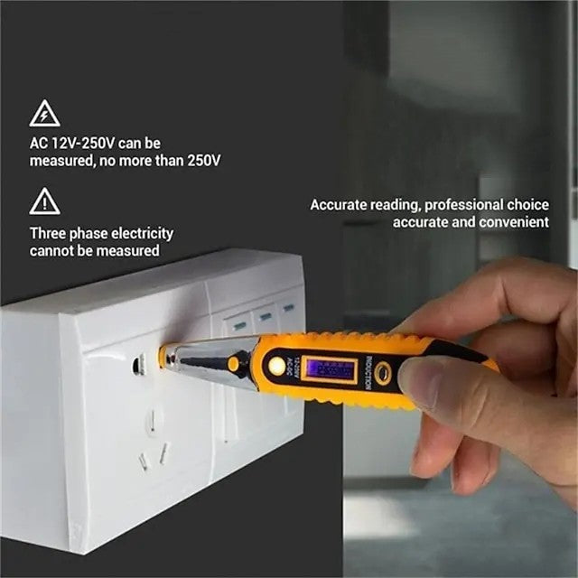 🎁【Ideales Elektriker-Geschenk】Kontaktlose Spannungsprüfer Werkzeuge