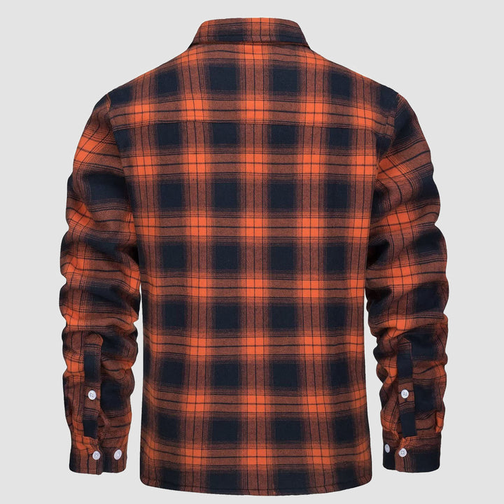Winter Sale 49% Rabatt🔥Herren Sherpa Shirt Wollgefüttertes Flanellhemd Jacke