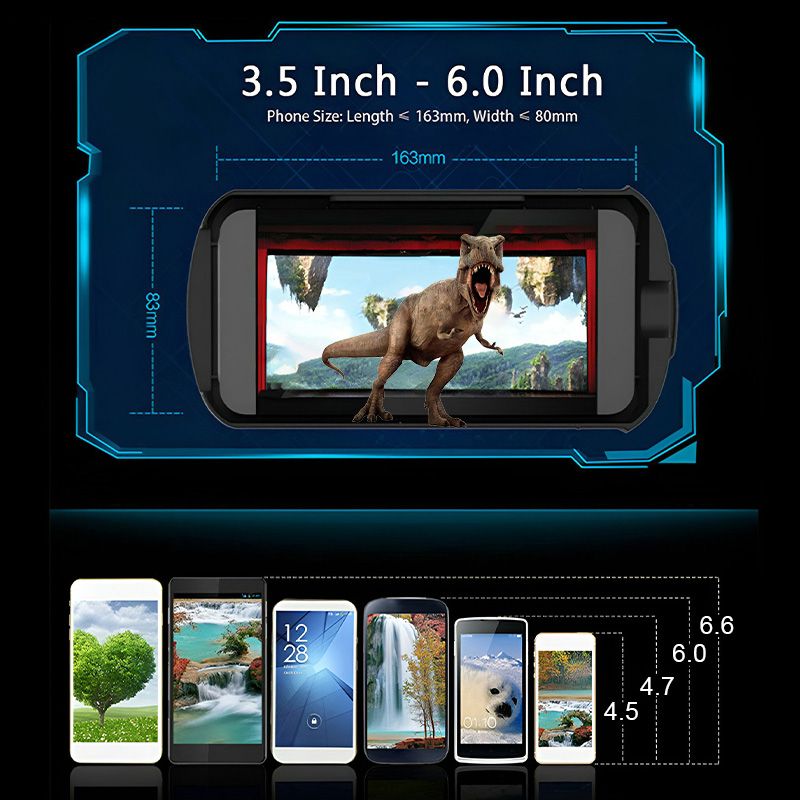 Headwear 3D Virtual Reality-Brille für das Telefon