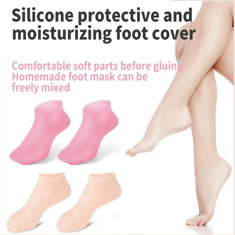 Ideales Geschenk - Feuchtigkeitsspendende Socken aus Silikon