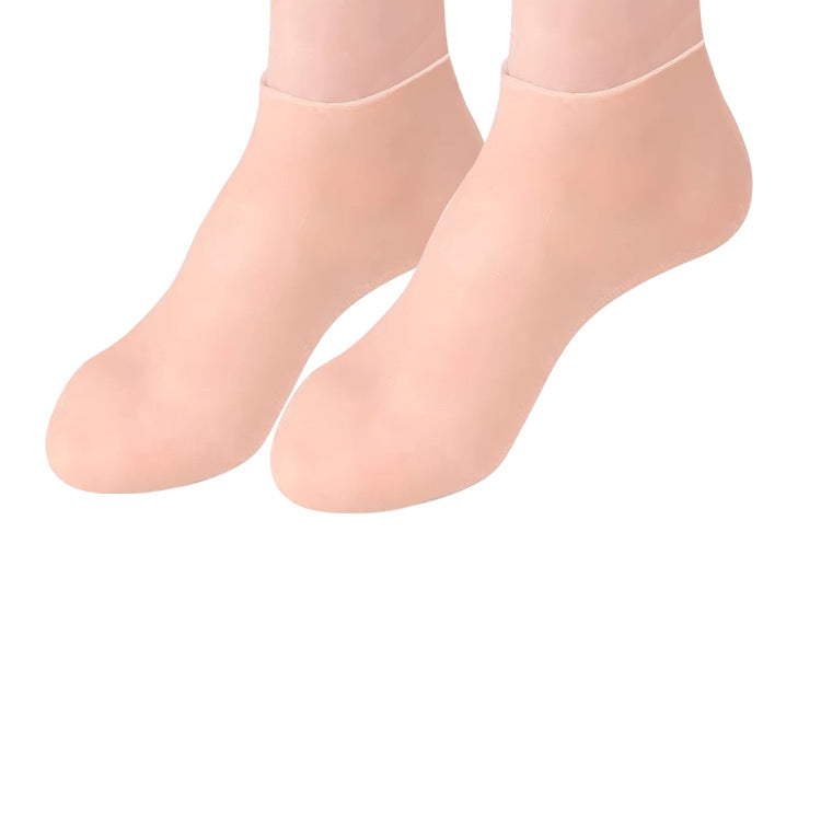 Ideales Geschenk - Feuchtigkeitsspendende Socken aus Silikon