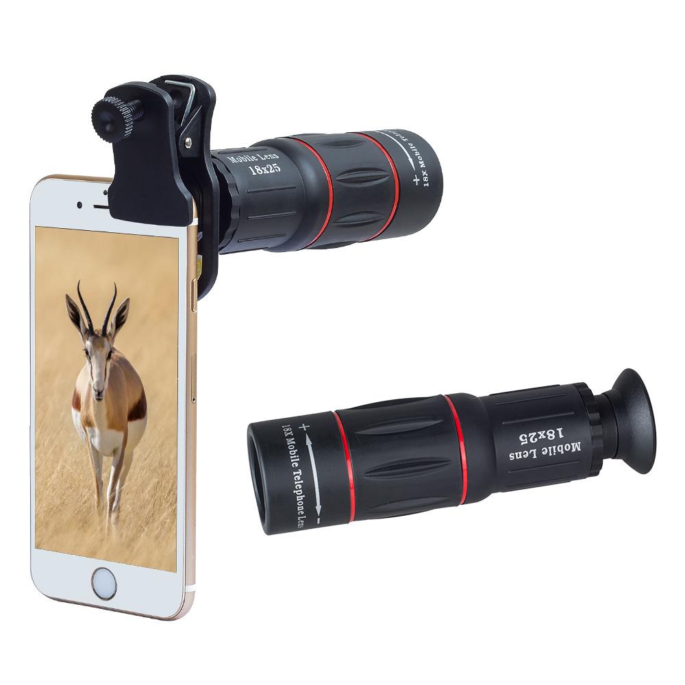 🎅Weihnachtsgeschäft 🎅Teleobjektiv-Kit mit Clip-Halterung für Smartphones