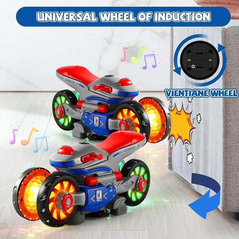 Deformation Motorcycle With Light And Music