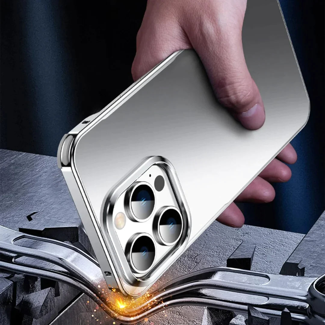 【Gift】Suitable für iPhone 14/15 Serie Metall Anti Drop Telefon Fall