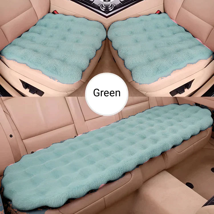 🚗Bestes Geschenk für Auto🎁 Luxus verdickt Plüsch Auto Sitzkissen Set